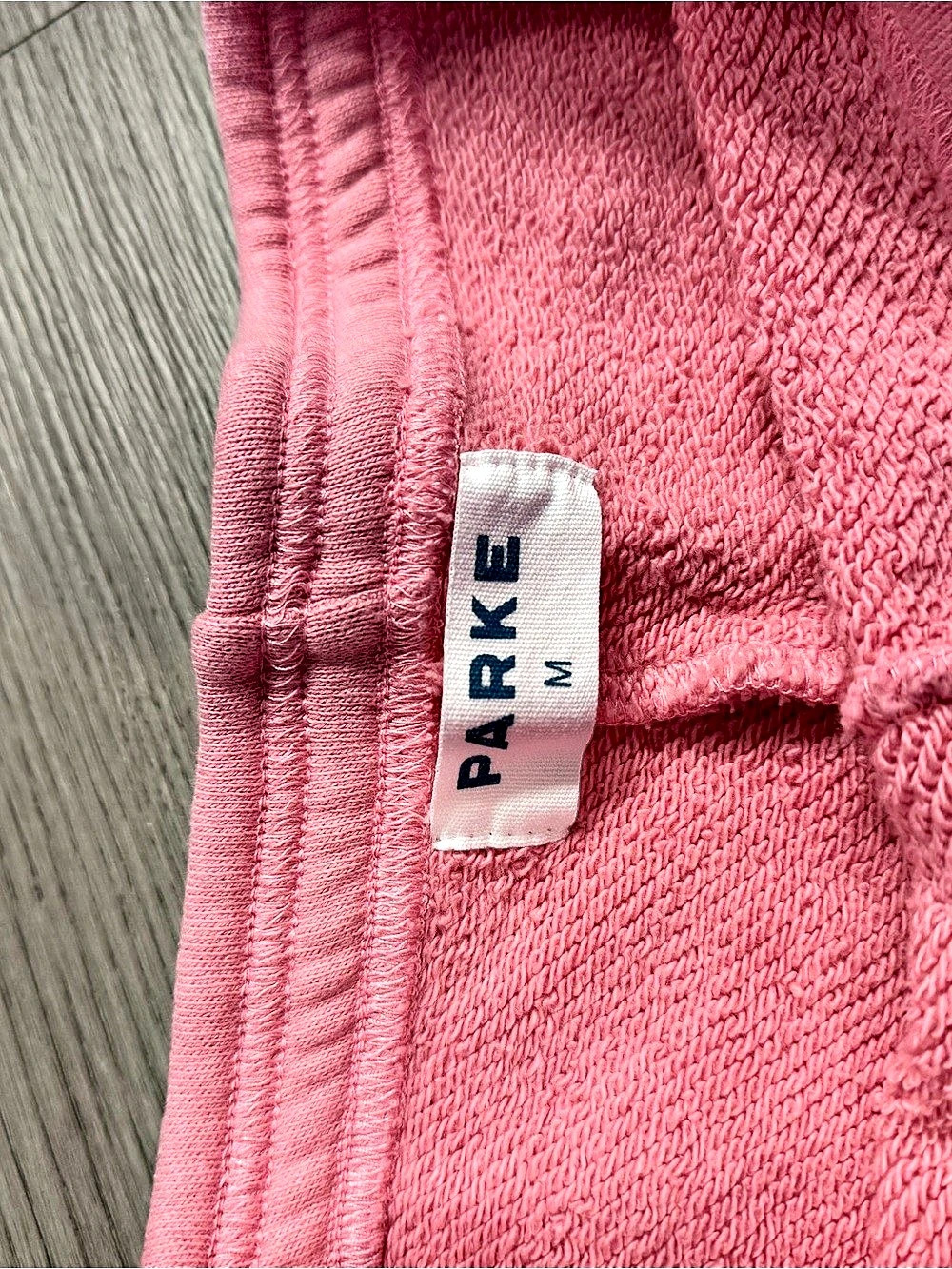 RARE PARKE SET Sweatshirt (L/XL) & Sweat-shorts (M)- in Conch and Peel - Picture 7 of 8